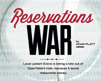 Reservations War by Adam Platt